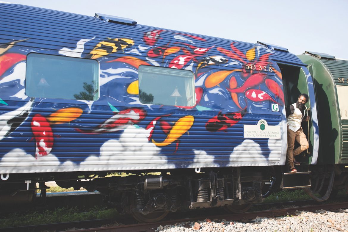 Belmond launches first ‘Rolling Canvas’ onboard the Eastern & Oriental Express
