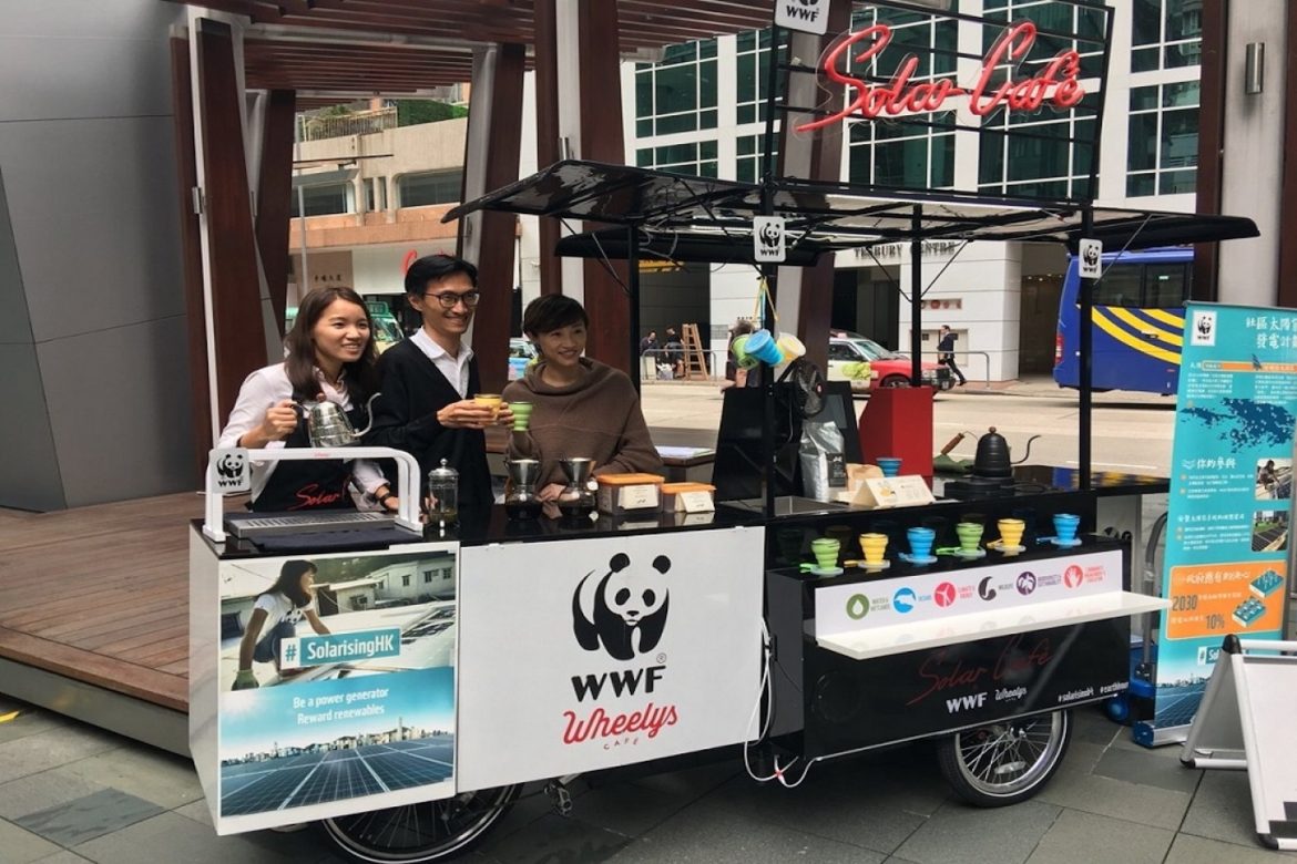 WWF Hong Kong Brews Up Solar-Powered Coffee