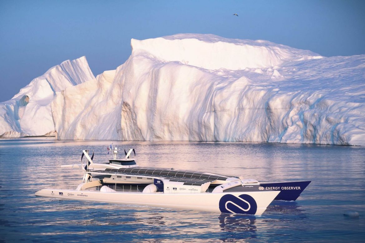 First Zero-Emission Ocean Vessel to Circumnavigate the Earth